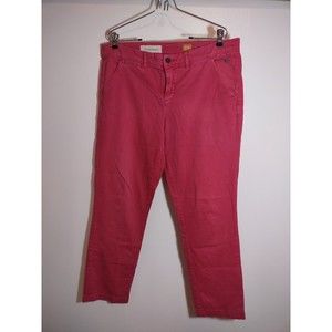 Pilcro And The Letterpress 31 Hyphen Pink Pants Stretch Anthropologie Classic